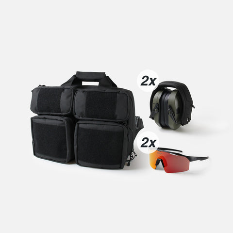 ANVIL DUO TACTICAL KIT™ - Two-Person Premium Range Bag