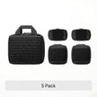 Anvil Duo Essentials Kit - Modular Range Bag for 2 Shooters, 180° Opens Flat, Laser-Cut MOLLE, Includes 4 Detachable Pouches (For Glasses & Earmuffs), 500D Nylon