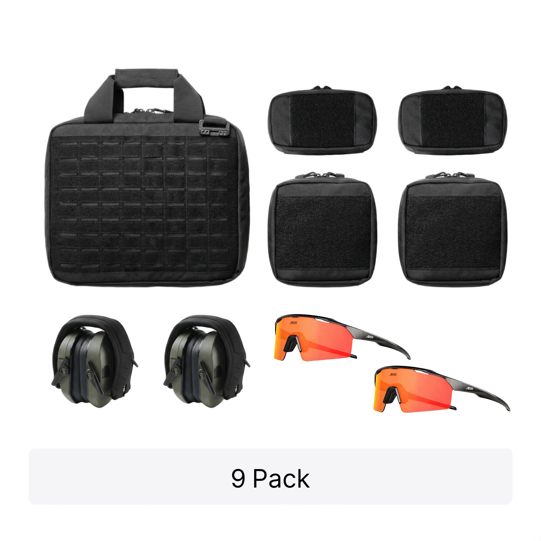 ANVIL DUO TACTICAL KIT™ - Two-Person Premium Range Bag